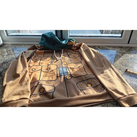 3XL WW1 Soldier HoodieBy Simple History Pullover Hoodie With Pocket War Hooded - Picture 8 of 14